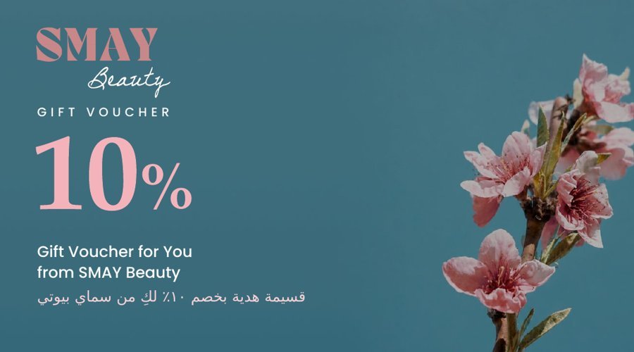 SMAY Beauty 10% gift voucher